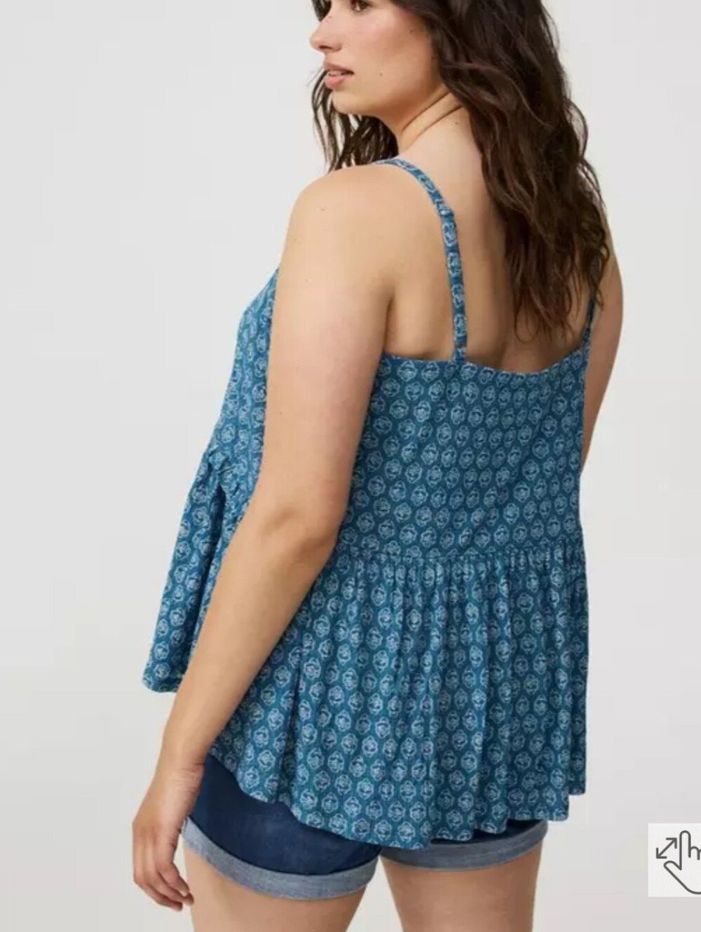 Torrid Ruffle Layered Tank - Picture 5 of 8